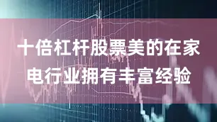 十倍杠杆股票美的在家电行业拥有丰富经验